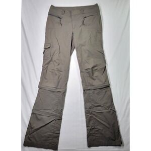 REI CO-OP Women's Convertible Hiking Pants Size 6T Stretch UPF 50+ Gray